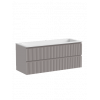 Тумба с раковиной Sancos Snob R 120 см SNR120SM doha soft