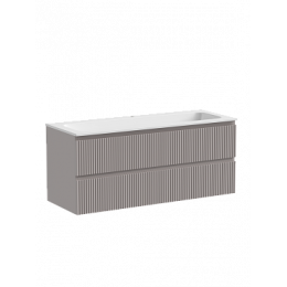 Тумба с раковиной Sancos Snob R 120 см SNR120SM doha soft