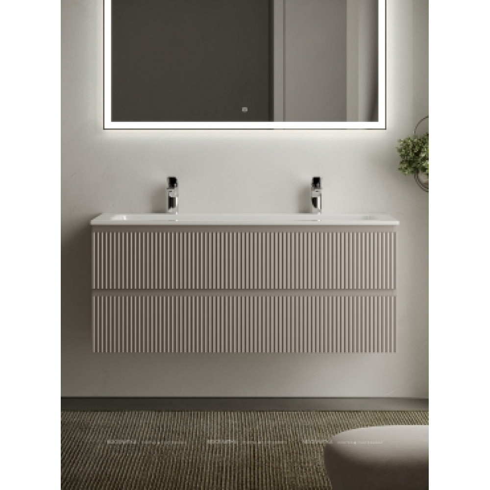 Тумба с раковиной Sancos Snob R 120 см SNR120SM doha soft