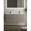 Тумба с раковиной Sancos Snob R 120 см SNR120SM doha soft