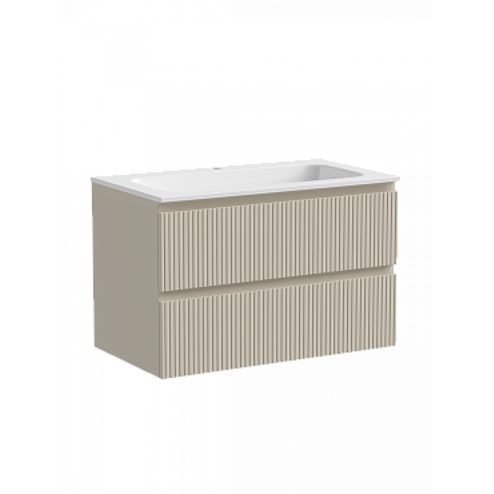 Тумба с раковиной Sancos Snob T 80 см SNT80CE beige soft
