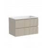 Тумба с раковиной Sancos Snob T 80 см SNT80CE beige soft