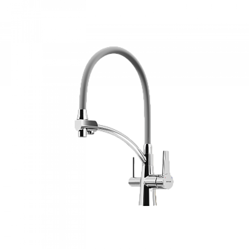 Смеситель для кухонной мойки Sancos Eri SC4001CH глянцевый хром