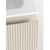 Тумба с раковиной Sancos Snob T 100 см SNT100LCE левая, beige soft