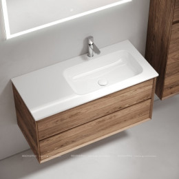 Тумба под раковину Sancos Marmi 2.0 100 см MR2.0100RECH дуб чарльстон