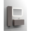 Тумба с раковиной Sancos Snob T 100 см SNT100RSM правая, doha soft