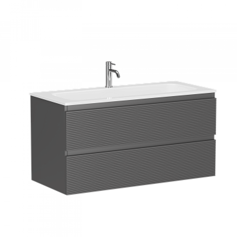 Тумба под раковину Sancos Folk 100 см FL100GS grey soft