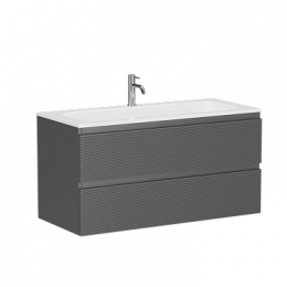 Тумба под раковину Sancos Folk 100 см FL100GS grey soft