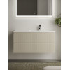 Тумба с раковиной Sancos Snob R 100 см SNR100RCE правая, beige soft