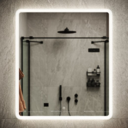 Зеркало для ванной комнаты SANCOS Arcadia 700х800 с подсветкой