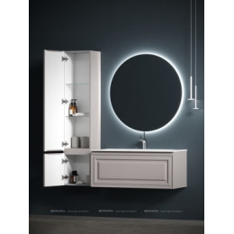 Шкаф-пенал Sancos Very 35 см PVR35LSM левый, doha soft