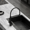 Смеситель для кухонной мойки Sancos Moro SC4006MB матовый черный