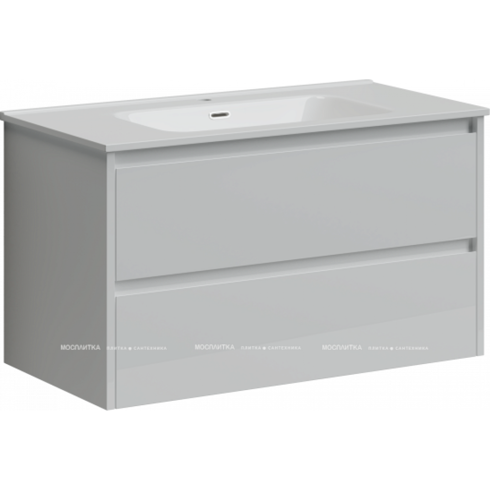 Тумба с раковиной Sancos Libra, 89 см., эмаль белый, LB90W