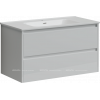Тумба с раковиной Sancos Libra, 89 см., эмаль белый, LB90W