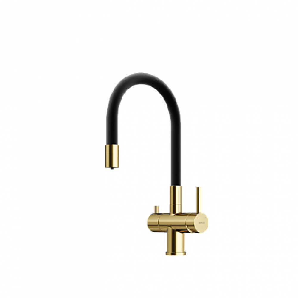 Смеситель для кухонной мойки Sancos Lucia SC4004BG брашированное золото