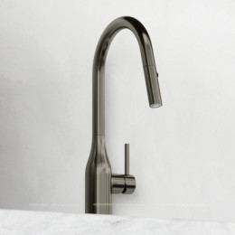 Смеситель для кухонной мойки Sancos Grand SC4002GG вороненая сталь