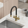Смеситель для кухонной мойки Sancos Lucia SC4004BG брашированное золото