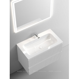 Тумба с раковиной Sancos Snob T 80 см SNT80W bianco