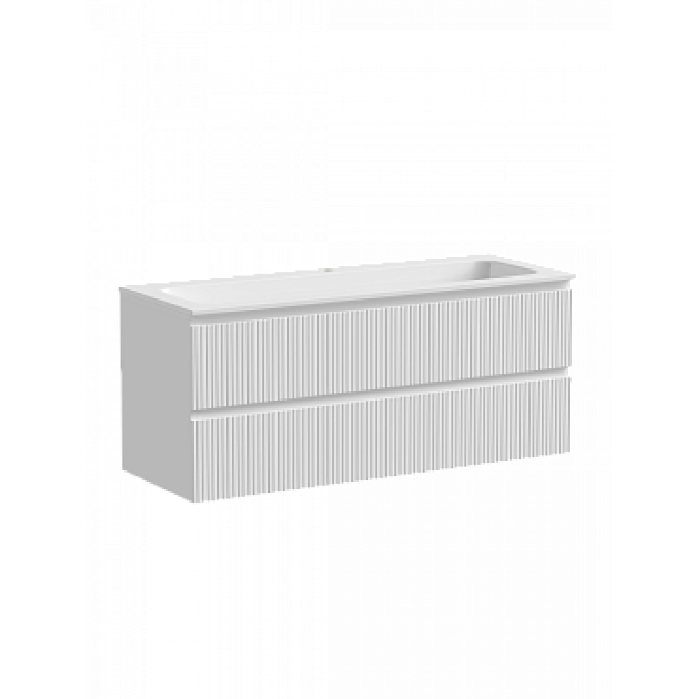 Тумба с раковиной Sancos Snob T 120 см SNT120W bianco