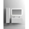 Тумба с раковиной Sancos Snob T 120 см SNT120W bianco