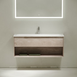 Тумба под раковину Sancos Marmi 1.0 120 см MR1.0120EG дуб галифакс натуральный