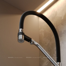 Смеситель для кухонной мойки Sancos Orta SC4008CH глянцевый хром