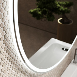 Зеркало для ванной комнаты SANCOS Bella D600 c подсветкой