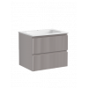 Тумба с раковиной Sancos Snob R 60 см SNR60SM doha soft