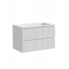 Тумба с раковиной Sancos Snob T 80 см SNT80W bianco
