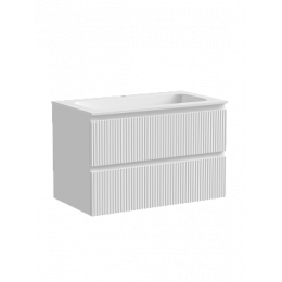 Тумба с раковиной Sancos Snob T 80 см SNT80W bianco