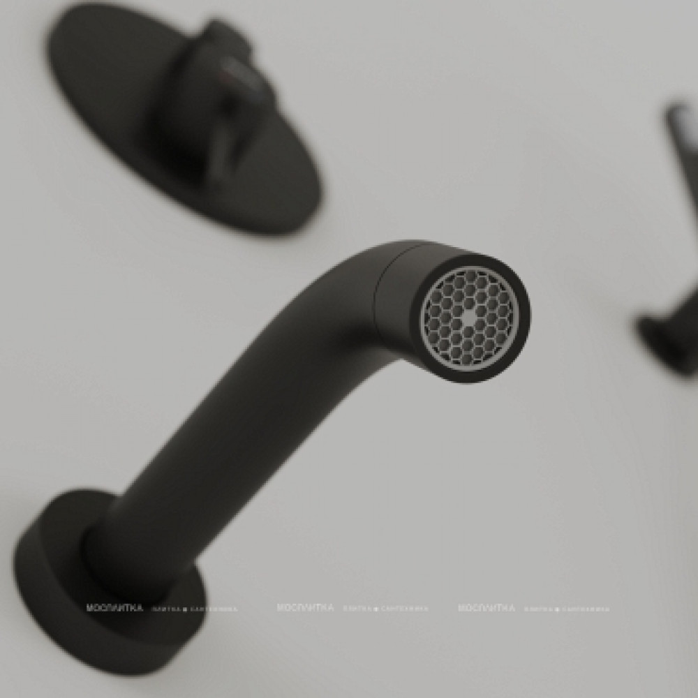 Душевой комплект Sancos Select SC3004MB 1 режим, матовый черный