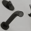 Душевой комплект Sancos Select SC3004MB 1 режим, матовый черный