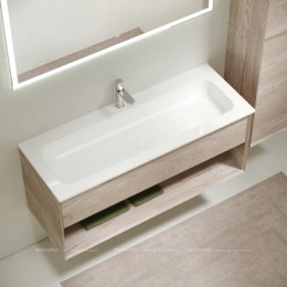 Тумба под раковину Sancos Marmi 1.0 120 см MR1.0120EG дуб галифакс натуральный