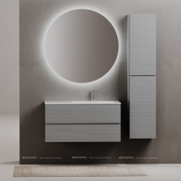 Тумба под раковину Sancos Folk 100 см FL100RES ergraut soft