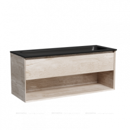 Тумба под раковину Sancos Marmi 1.0 120 см MR1.0120EG дуб галифакс натуральный