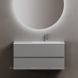 Тумба под раковину Sancos Folk 100 см FL100RES ergraut soft