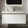 Тумба с раковиной Sancos Smart, 99 см., эмаль белый, SM100W