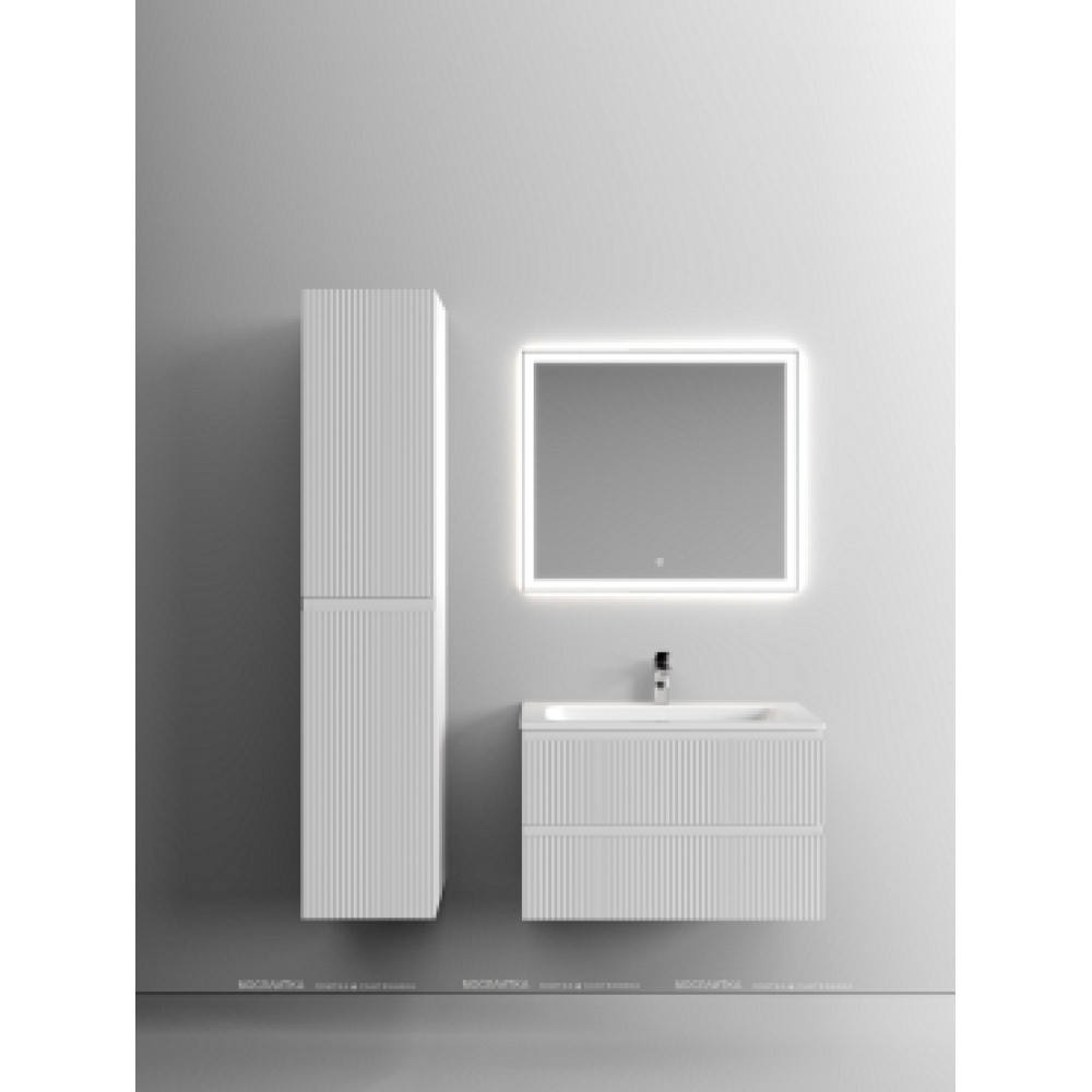 Тумба с раковиной Sancos Snob T 80 см SNT80W bianco