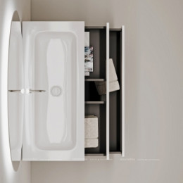 Тумба под раковину Sancos Folk 100 см FL100W bianco