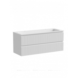 Тумба с раковиной Sancos Snob T 120 см SNT120W bianco