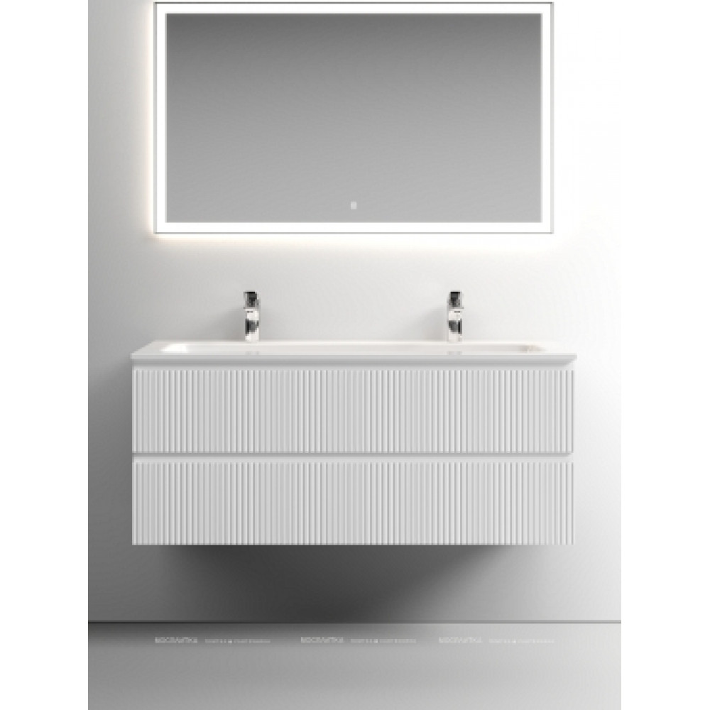 Тумба с раковиной Sancos Snob T 120 см SNT120W bianco