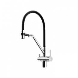 Смеситель для кухонной мойки Sancos Dora SC4003CH глянцевый хром