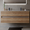 Тумба с раковиной Sancos Urban, 119 см., ламинат коричневый, UR120-2EG