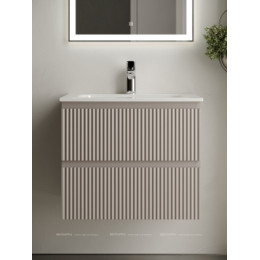 Тумба с раковиной Sancos Snob R 60 см SNR60SM doha soft