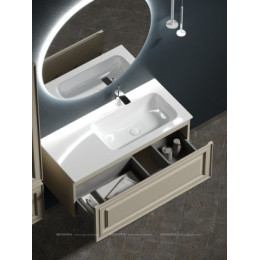 Тумба с раковиной Sancos Very 100 см VR100RCE правая, beige soft