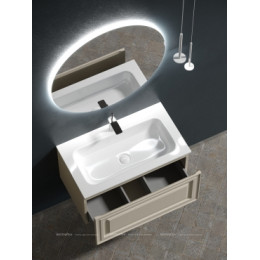 Тумба с раковиной Sancos Very 80 см VR80CE beige soft