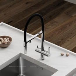 Смеситель для кухонной мойки Sancos Imola SC4010CH глянцевый хром