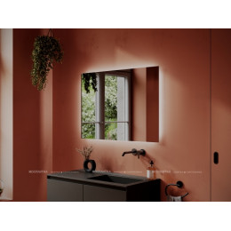 Зеркало Sancos Square 100 см SQ1000 с подсветкой