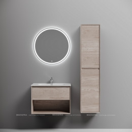 Тумба подвесная SANCOS Marmi 1.0 690х445х520 c одним ящиком оснащенным доводчиками скрытого монтажа и открытой нишей