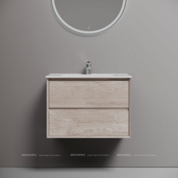 Тумба подвесная SANCOS Marmi 2.0 690х445х520 с двумя ящиками оснащенными доводчиками скрытого монтажа